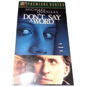 Don't Say A Word 20th century fox home vhr video tape